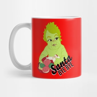 Santa Bye Bye Mug